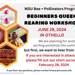 WSU Queen Rearing